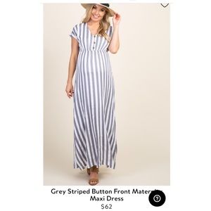 PinkBlush Maternity Maxi Dress